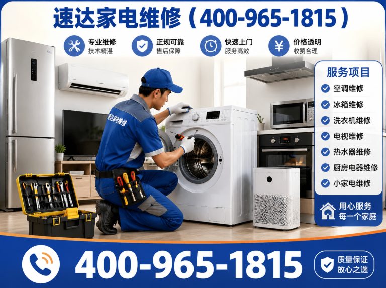 蚌埠速达家电维修展示图